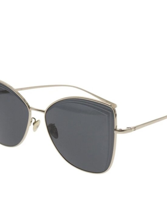 CHANEL teardrop sunglasses 4253 COCO Mark Silver metallic unisex main image 12